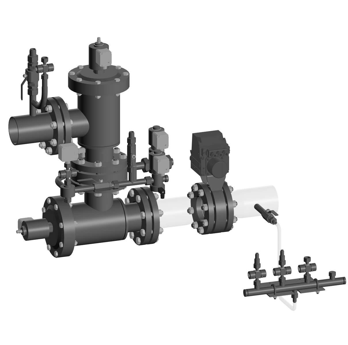 Блок клапанов газовых АМАКС-БГ3Э
