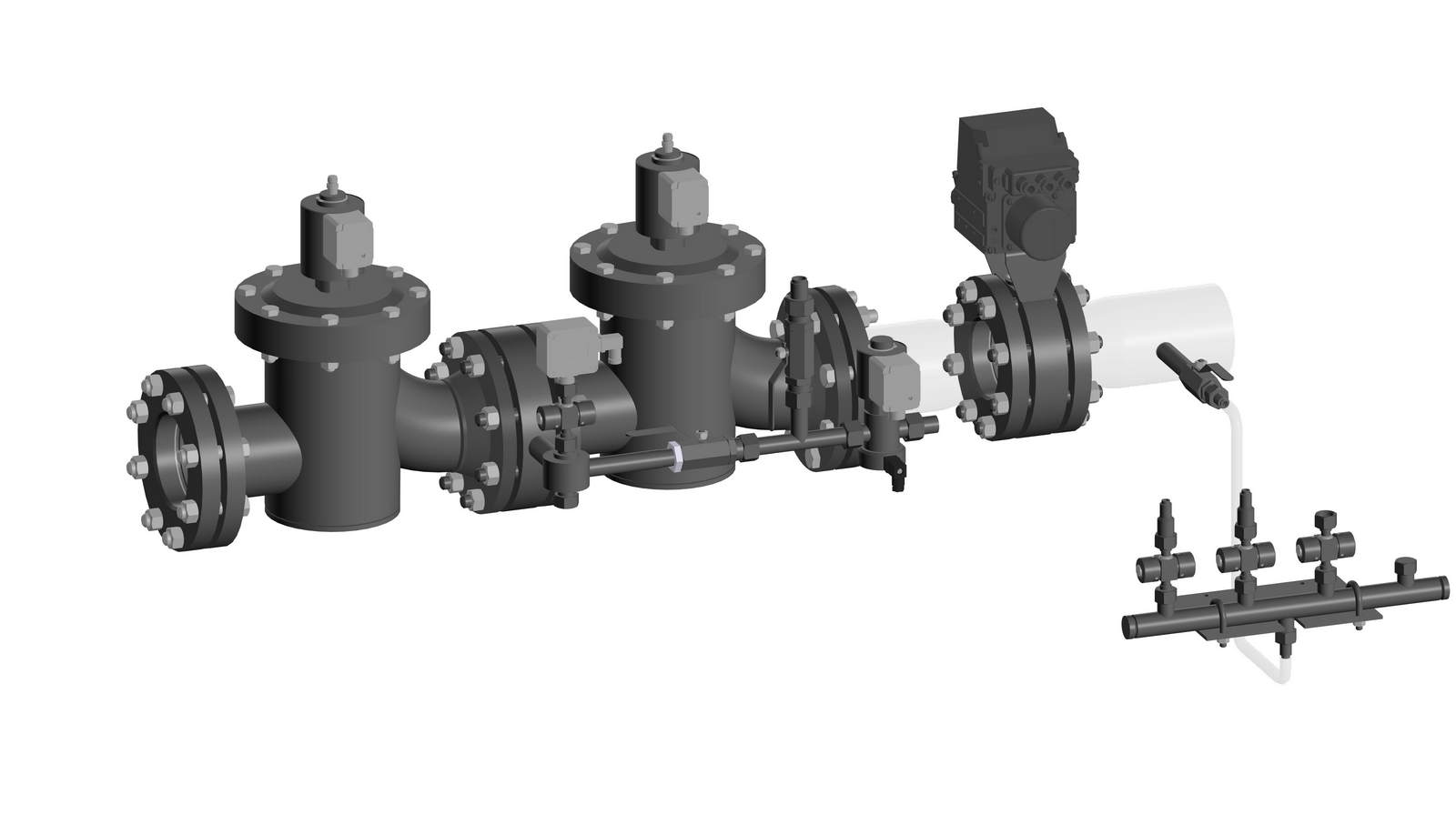 Блок клапанов газовых АМАКС-БГ2Э